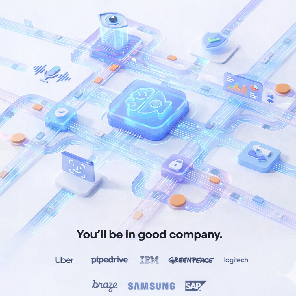 AI Interviewer Interface and Trusted Companies